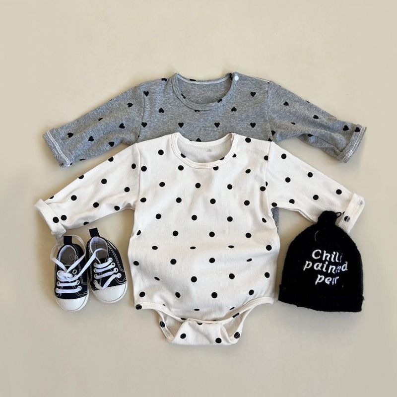 Baby Clothing Korea - ZOETOPKID Baby Rompers Spring Autumn Long