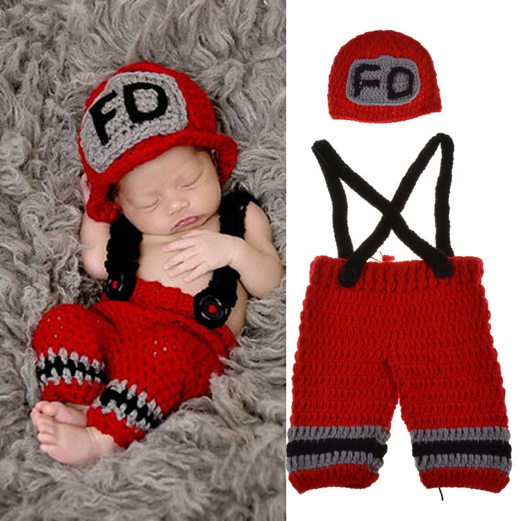Baby Clothing 1 Year Old - Handmade Crochet Newborn Baby Boys Photography