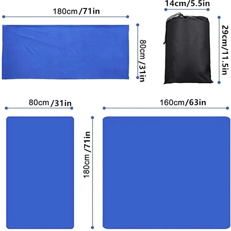 Portable Ultra-light Polar Fle - Fleece Sleep Bag review and price