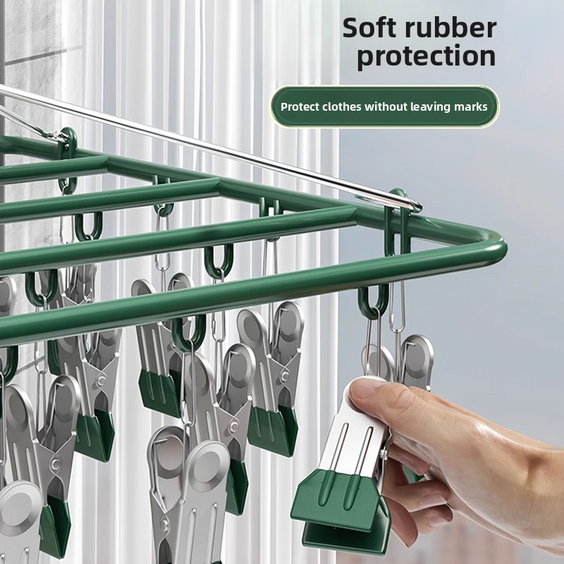 Stainless Steel Multi-clamp Cl - Baby Clothing Rack review and price