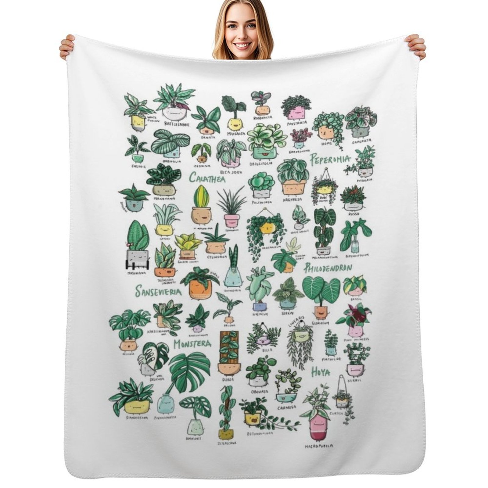 Plant Families Throw Blanket D - Fleece Sleep Bag review and price