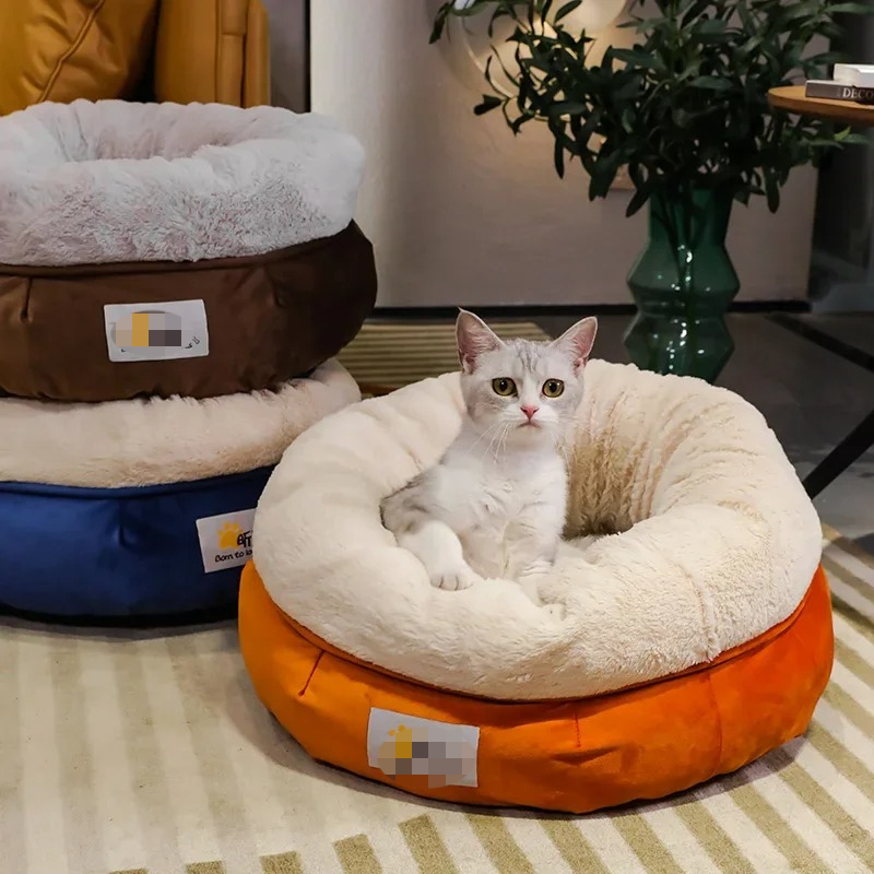 Velvet Plush Cat Bed Cat Baske - Fleece Sleep Bag review and price