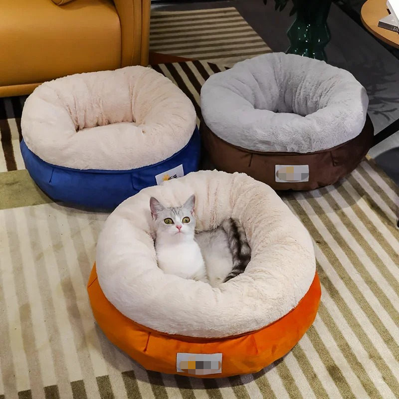 Velvet Plush Cat Bed Cat Baske - Fleece Sleep Bag review and price