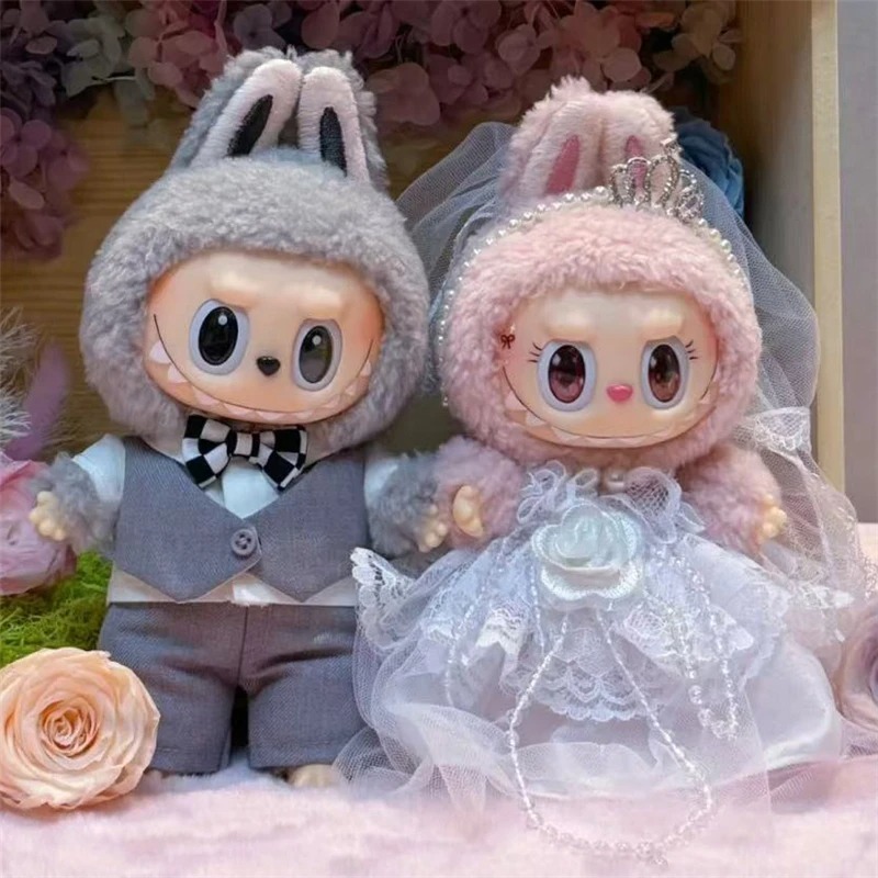 15 17cm For Labubu Doll Weddin - Baby Clothing 1 Year Old review and price