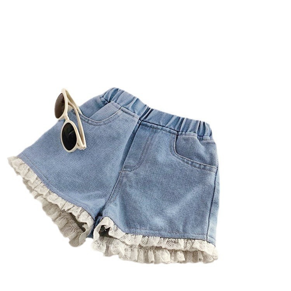 Summer Girls Denim Shorts Fash - Baby Clothing Korea review and price