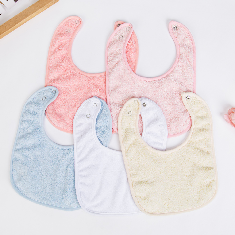 Solid Terry Towel Baby Bibs Sw - Baby Clothing Korea review and price
