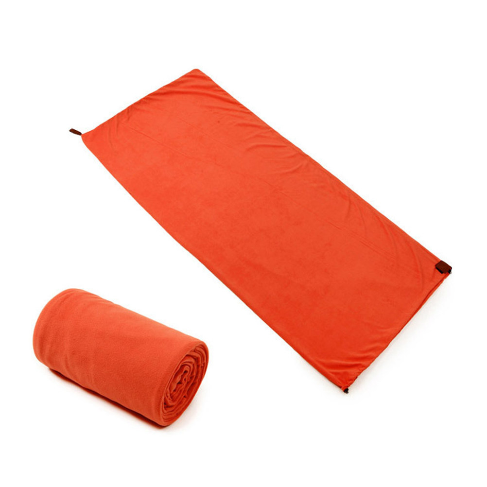 Portable Sleeping Bag Orange P - Fleece Sleep Bag review and price