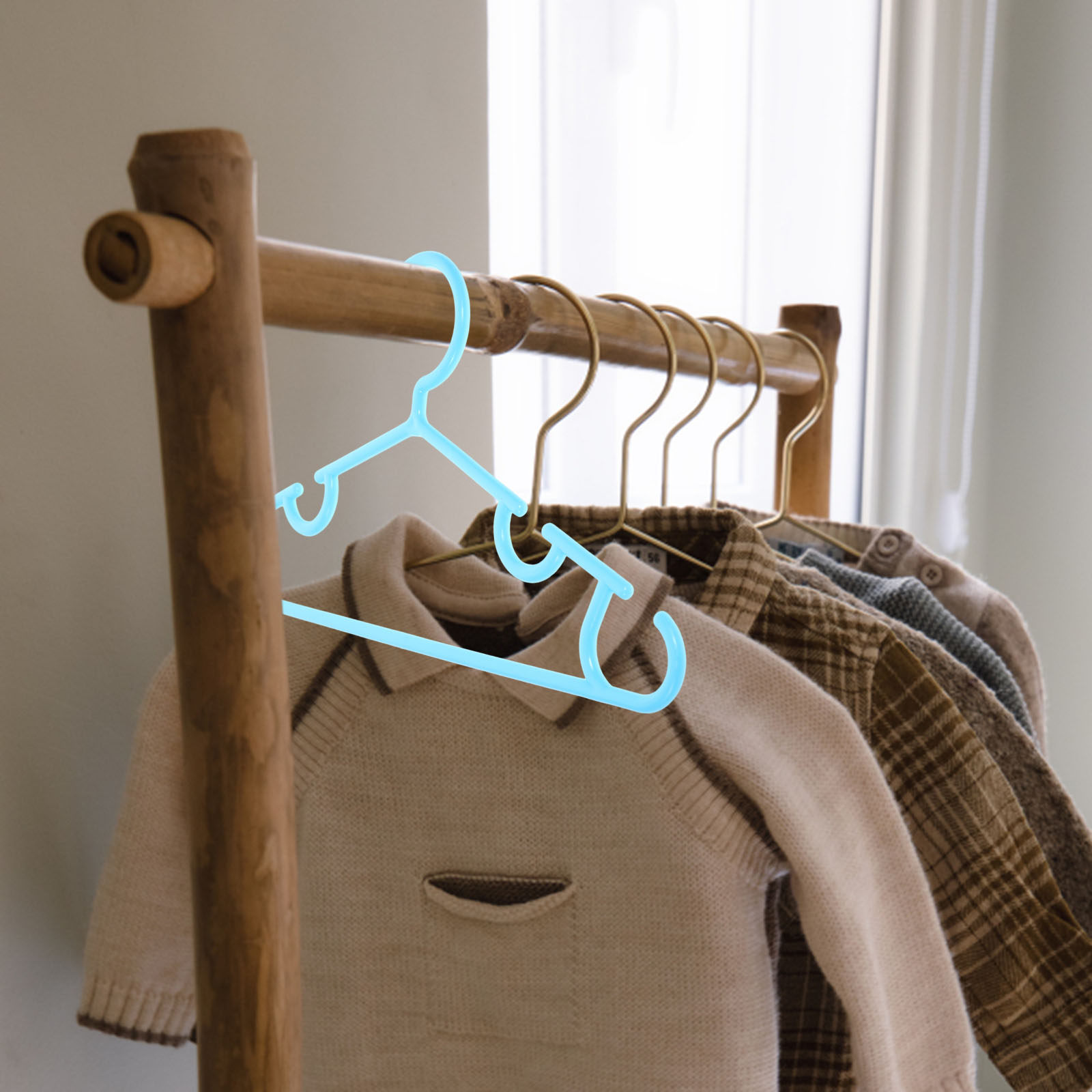 10Pcs Heavy Duty Baby Hangers  - Baby Clothing Rack review and price
