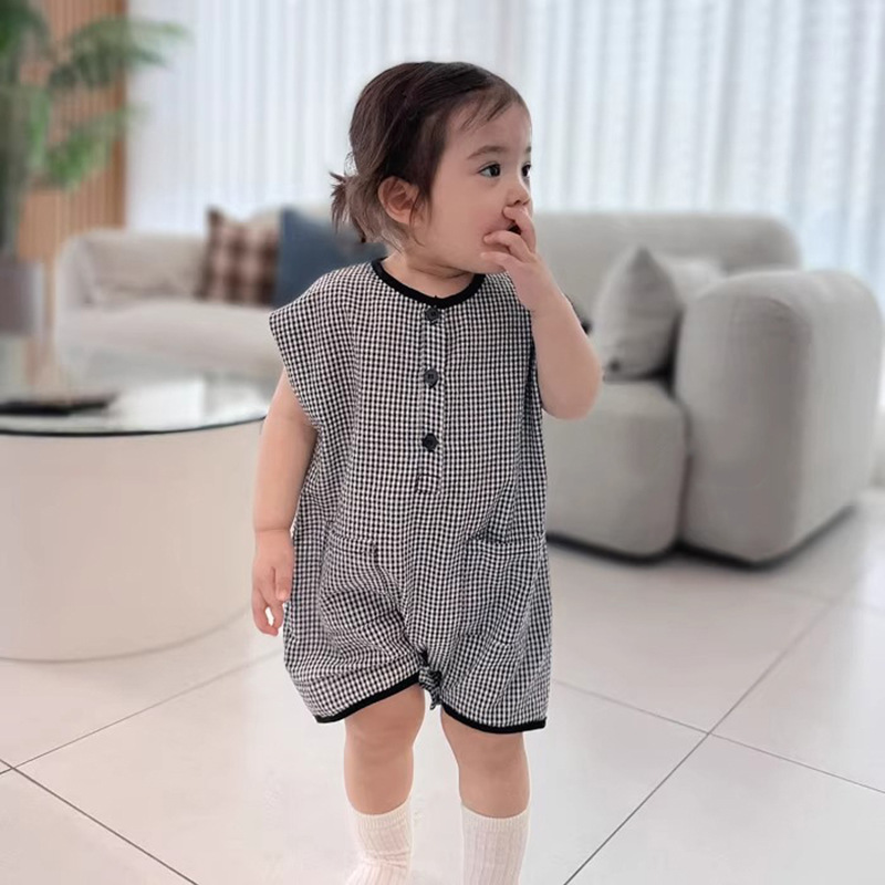 2026 Summer New Baby Sleeveles - Baby Clothing Korea review and price